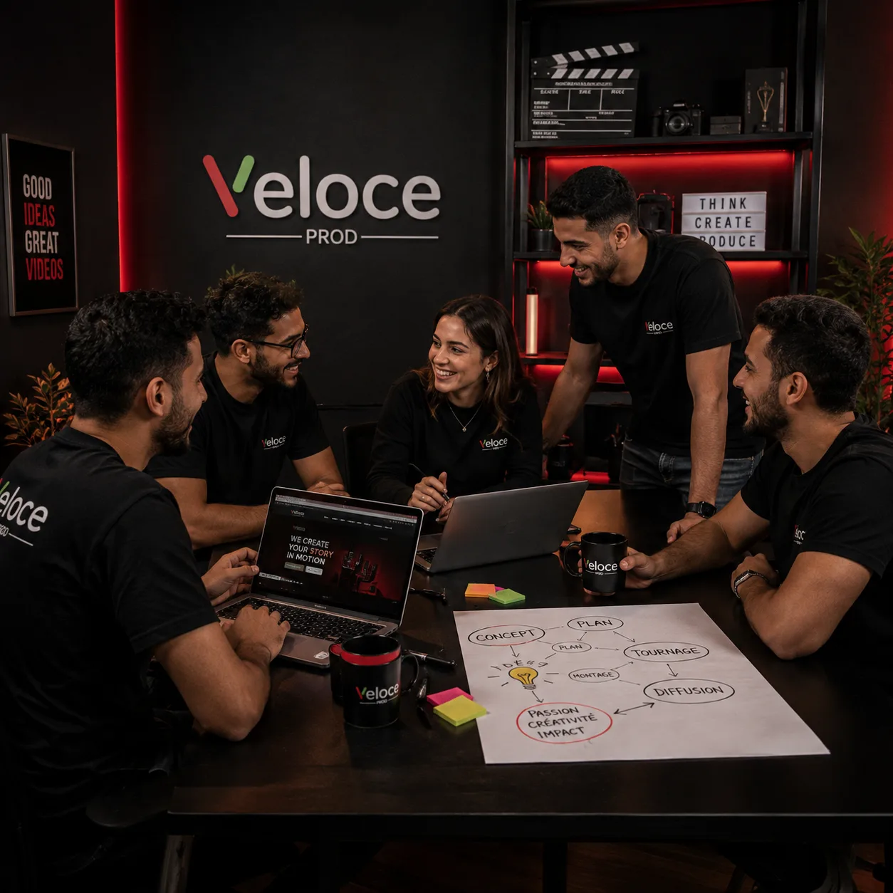 Veloce Prod — Campagne « Idées en émotions »